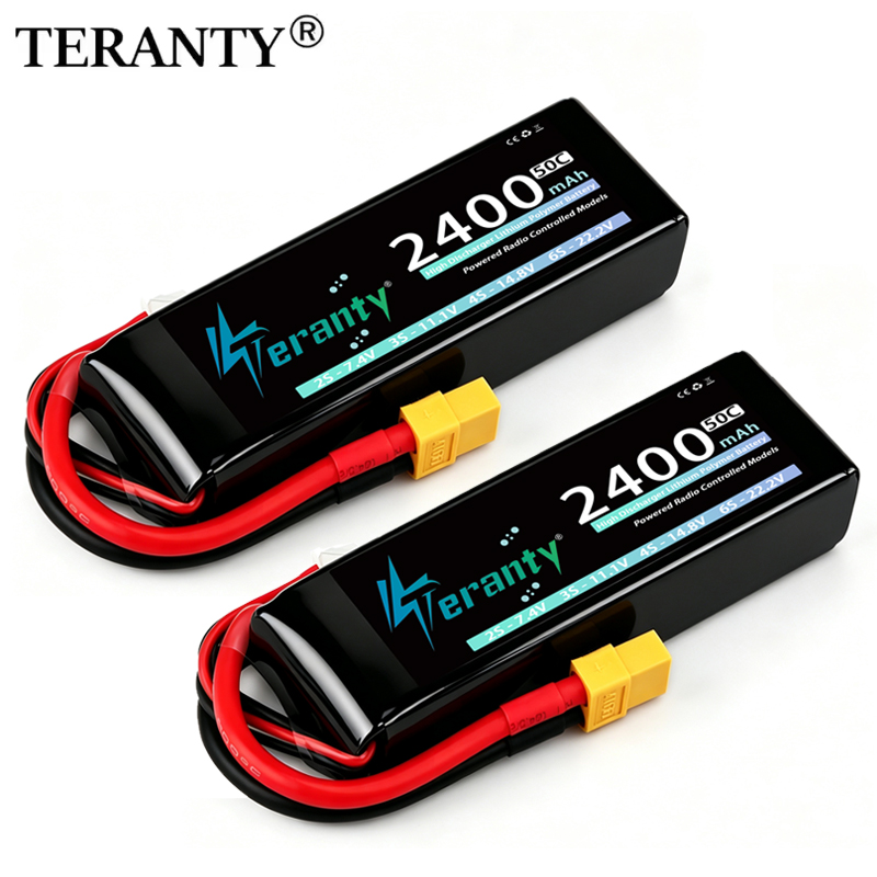 Drone Battery Lipo - Batteria Lipo TERANTY 3S 2200/2400/2600mAh 11.1V