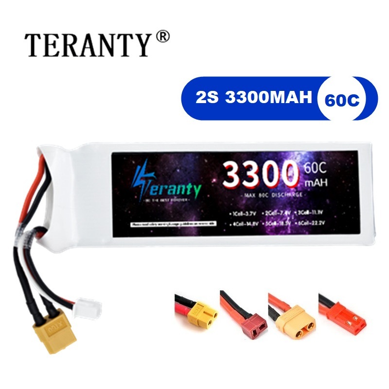 Batteria LiPo 2S 7.4V 3300mAh  - Drone Battery 3S recensione e prezzo